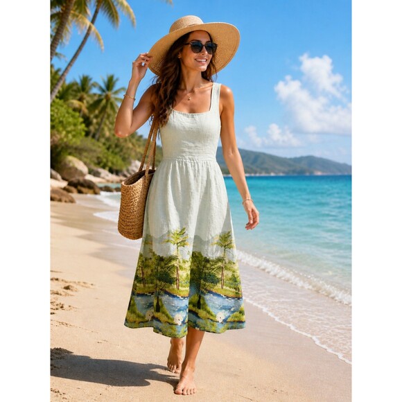 Calypso St. Barth Dresses & Skirts - Dress Calypso St. barth size 14